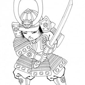 Samurai Coloring Pages Printable for Free Download