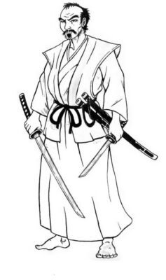 Samurai Coloring Pages Printable for Free Download