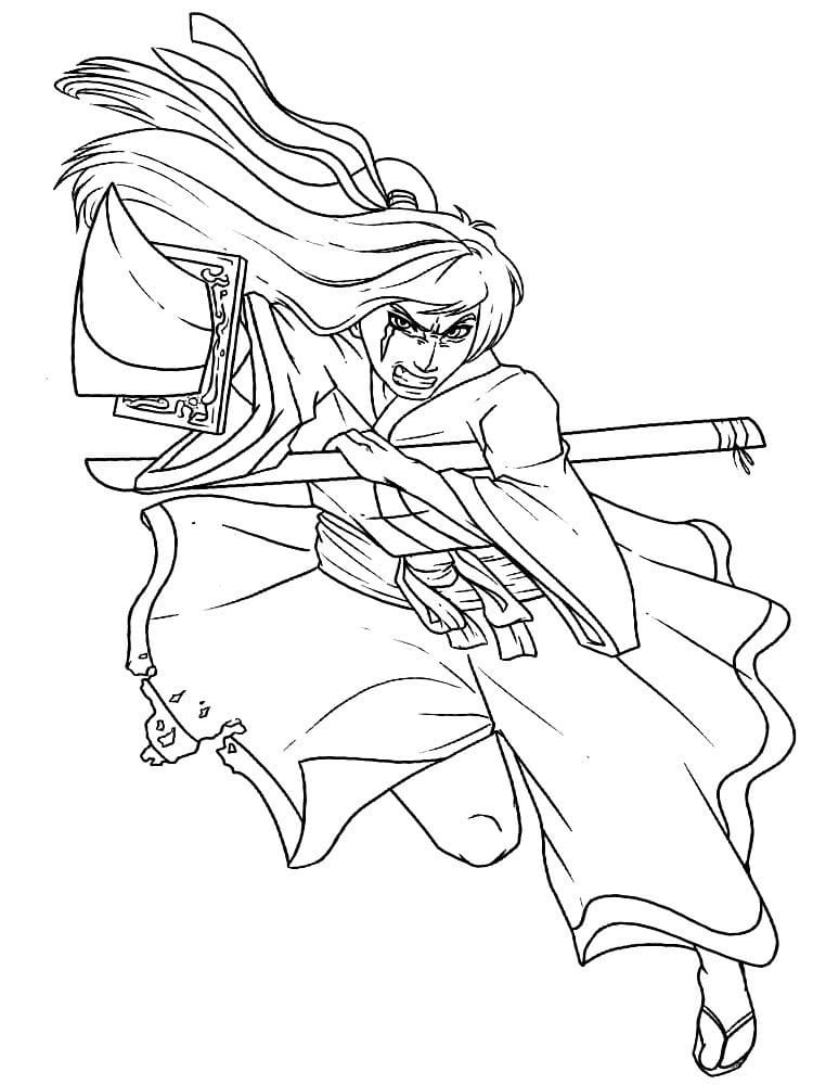 Samurai Coloring Pages Printable for Free Download