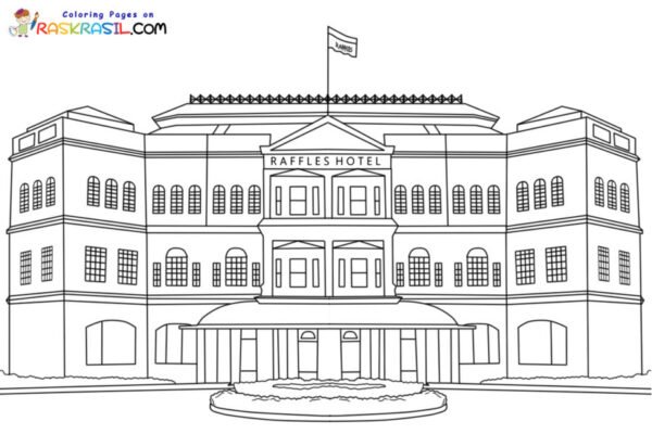 Singapore Coloring Pages Printable for Free Download