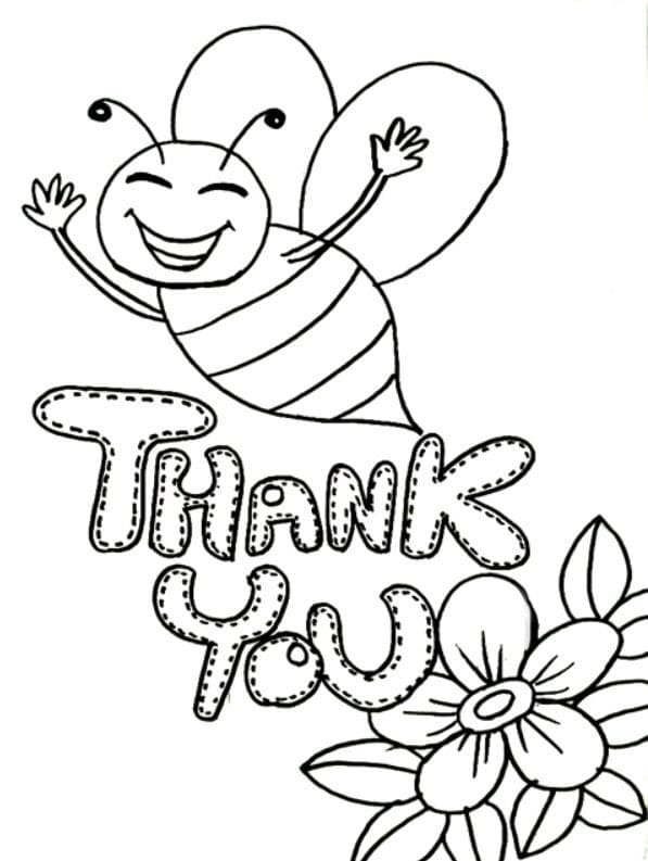 Thank You Coloring Pages Printable for Free Download