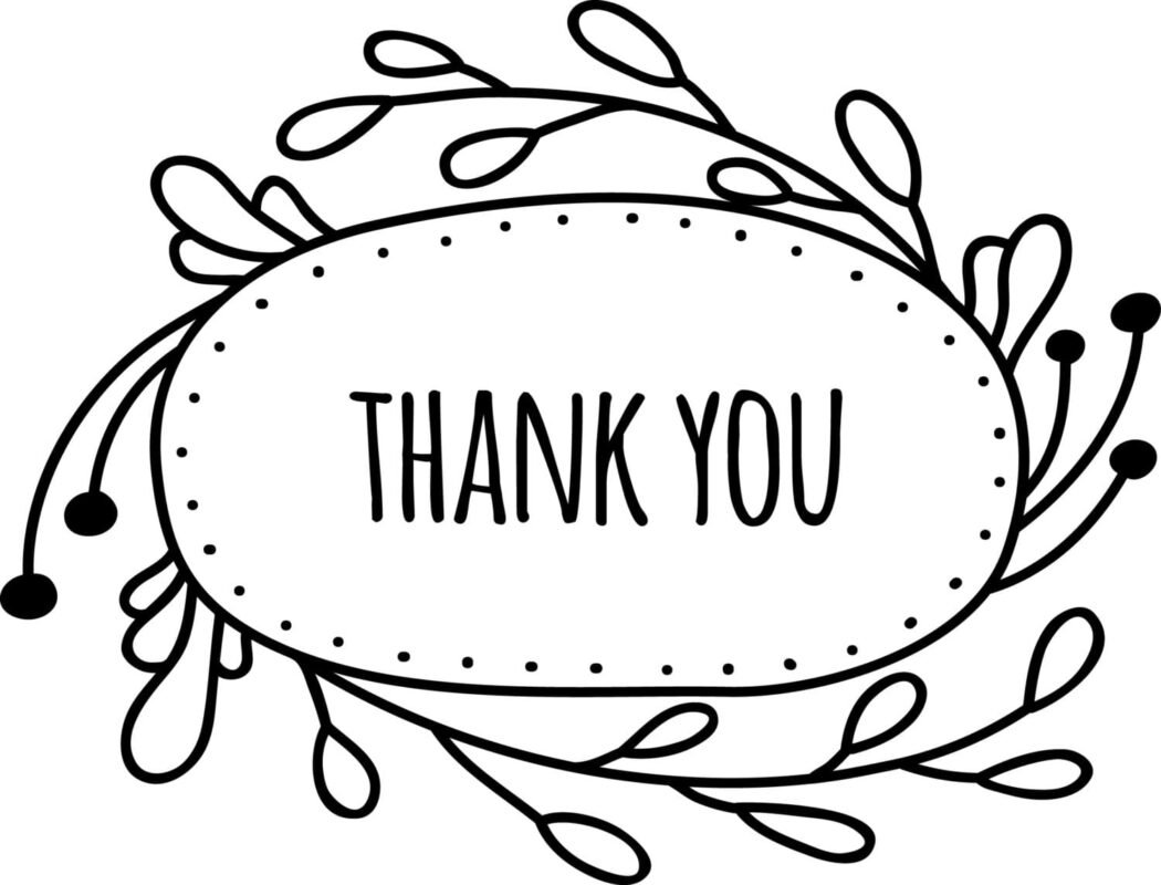 Thank You Coloring Pages Printable for Free Download