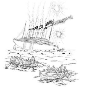 Titanic Coloring Pages Printable for Free Download