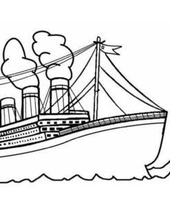 Titanic Coloring Pages Printable for Free Download