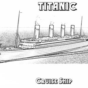 Titanic Coloring Pages Printable for Free Download