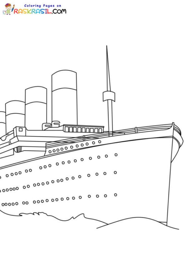 Titanic Coloring Pages Printable for Free Download