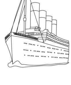 Titanic Coloring Pages Printable for Free Download