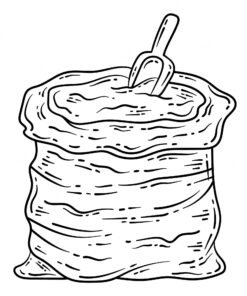 Flour Coloring Pages Printable for Free Download