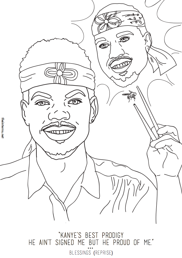 Rapper Coloring Pages Printable for Free Download