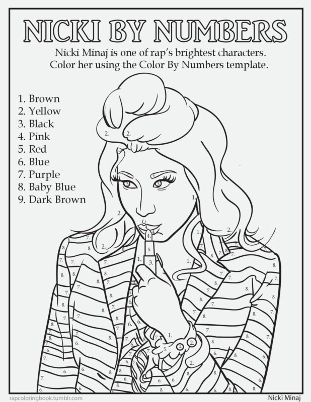 Rapper Coloring Pages Printable for Free Download