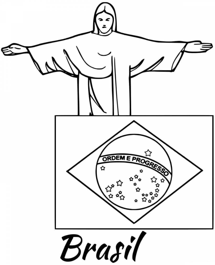 Brazil Coloring Pages Printable for Free Download