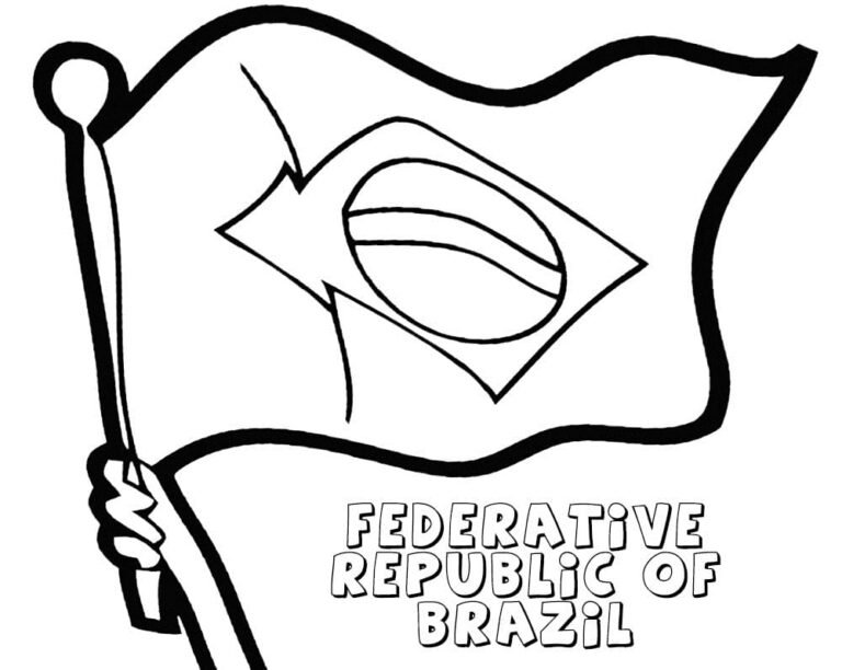 10 Fun Brazil Coloring Pages for Every Young Artist