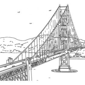 San Francisco Coloring Pages Printable for Free Download