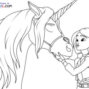 Unicorn Academy Coloring Pages Printable for Free Download