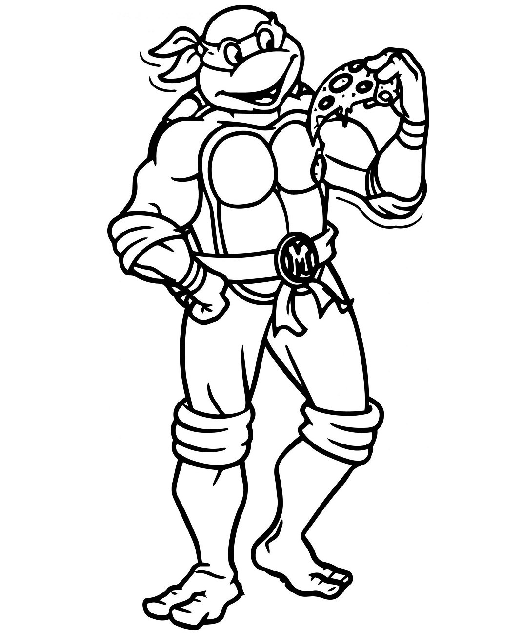 TMNT Adult Coloring Page