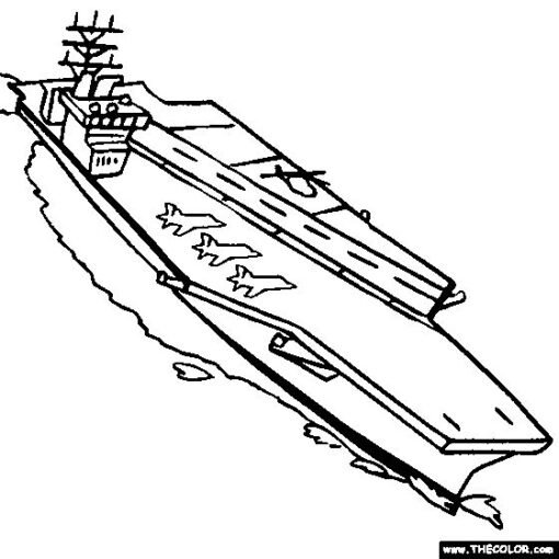 Warship Coloring Pages Printable For Free Download