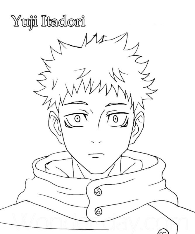 Sukuna Coloring Pages Printable for Free Download