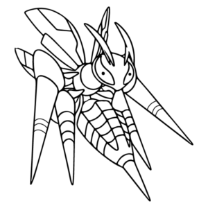 Pokemon Mega Evolution Coloring Pages Printable for Free Download