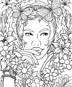 Mother Nature Coloring Pages Printable for Free Download