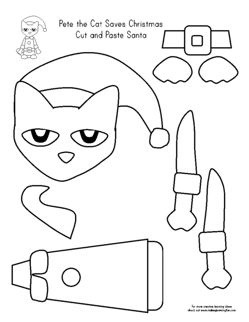 Christmas Cats Coloring Pages Printable for Free Download