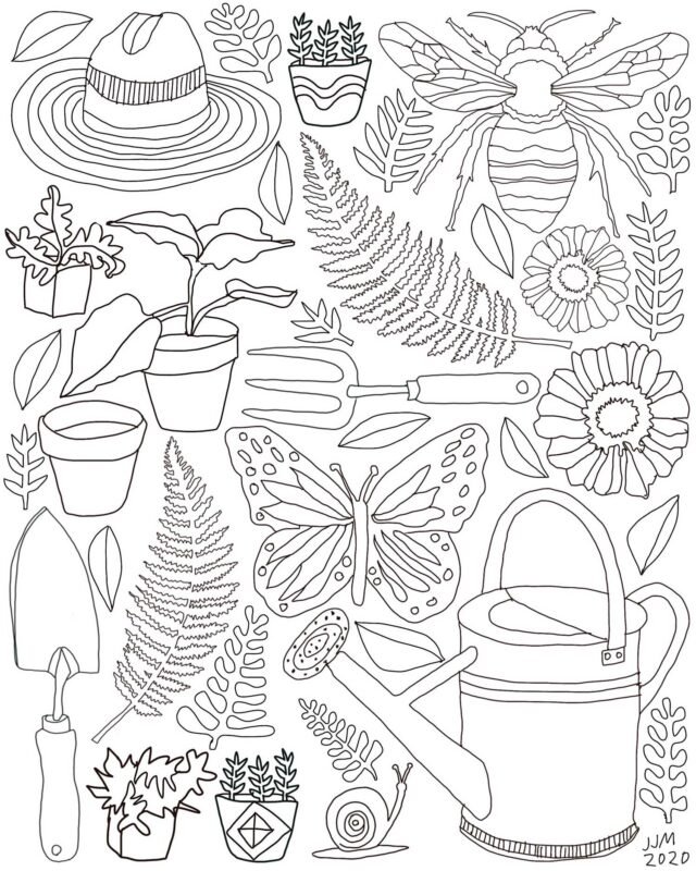 Skincare Coloring Pages Printable for Free Download