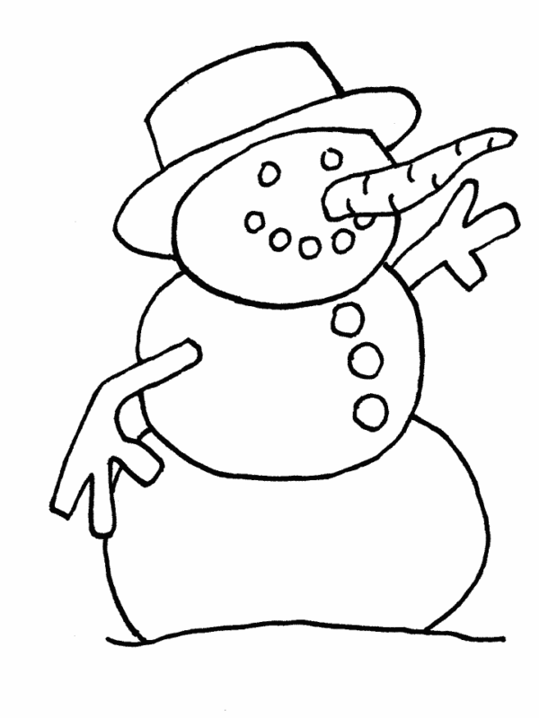 January Coloring Pages Printable for Free Download