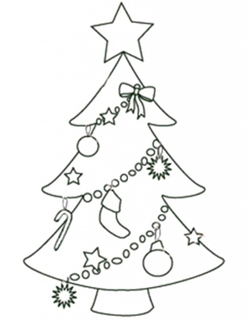 Christmas Tree Coloring Book Stock Photos and Images - 123RF