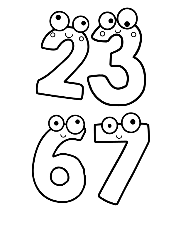 2 Number Lore Coloring Page in 2023