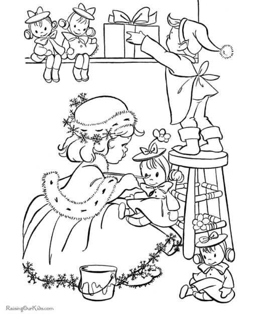 Christmas Coloring Pages Printable for Free Download