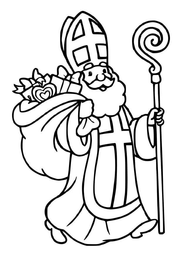 St Nicholas Coloring Pages Printable for Free Download