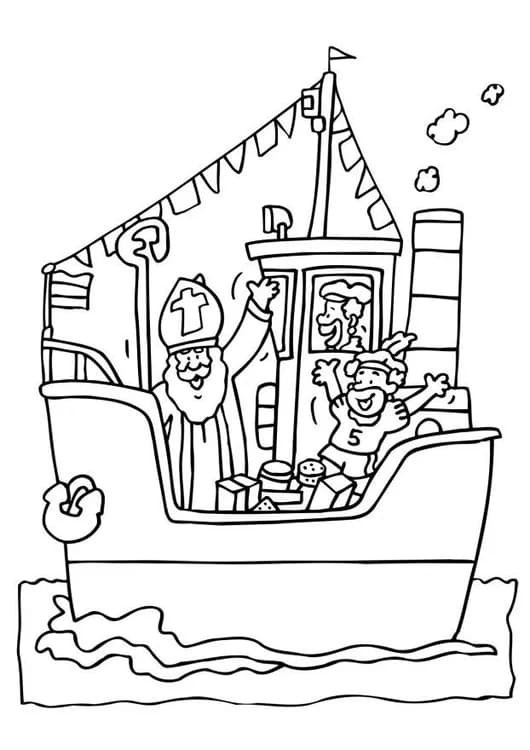 St Nicholas Coloring Pages Printable for Free Download