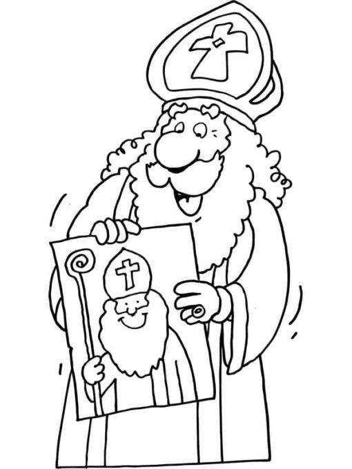 St Nicholas Coloring Pages Printable for Free Download