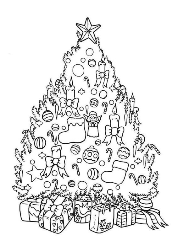 Advent Coloring Pages Printable for Free Download