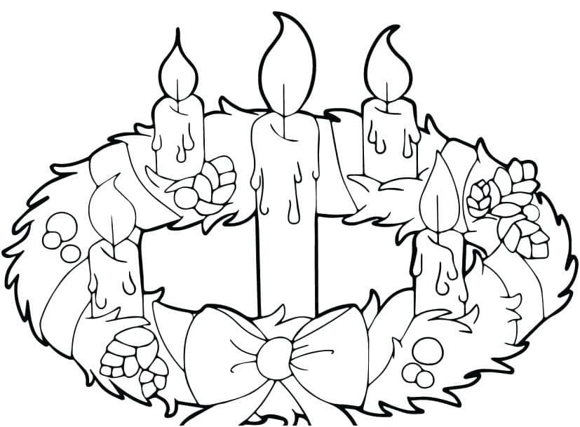 Advent Coloring Pages Printable for Free Download