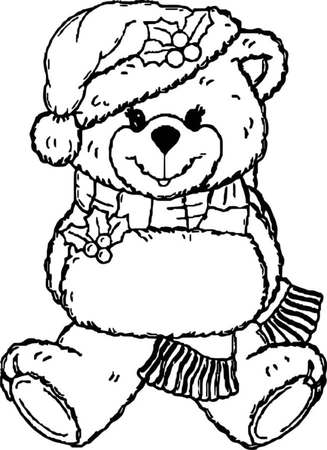 Cute Christmas Coloring Pages Printable for Free Download