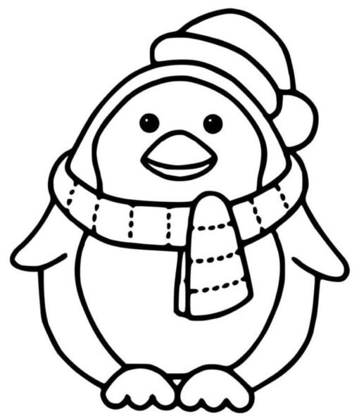 Cute Christmas Coloring Pages Printable for Free Download