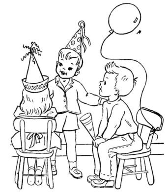 Celebration Coloring Pages Printable for Free Download