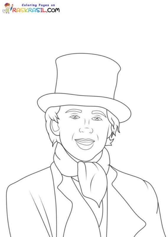 10 Willy Wonka Printable Coloring Pages for Imagination and Delight