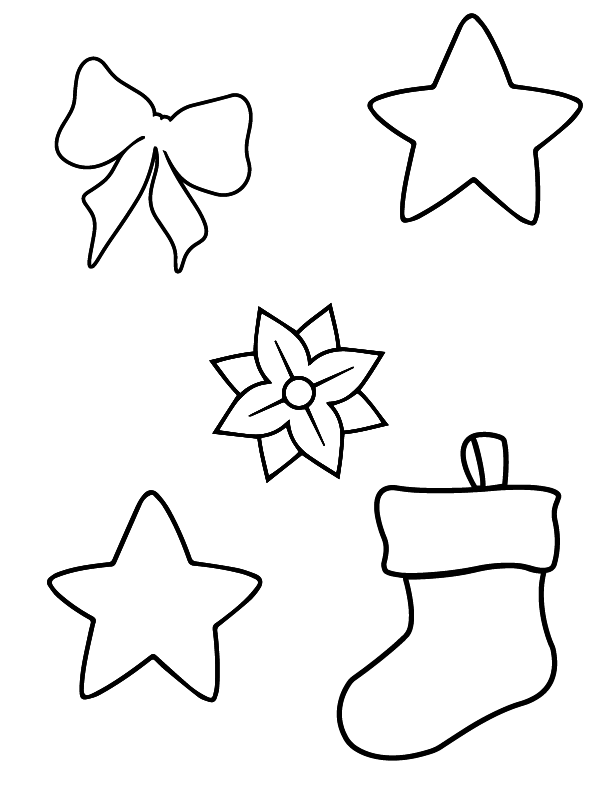 Preschool Christmas Coloring Pages Printable for Free Download