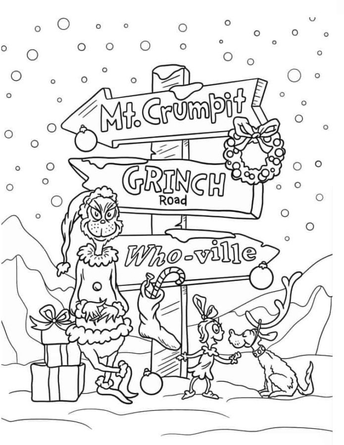 Whoville Coloring Pages Printable for Free Download