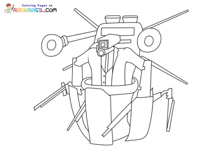 Plungerman Coloring Pages Printable for Free Download