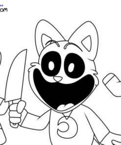 Smiling Critters Coloring Pages Printable for Free Download