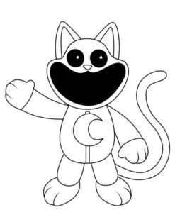 Smiling Critters Coloring Pages Printable for Free Download