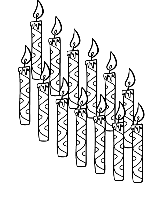 Candlemas Day Coloring Pages Printable for Free Download