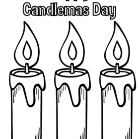 Candlemas Day Coloring Pages Printable for Free Download