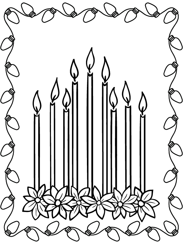 Candlemas Day Coloring Pages Printable for Free Download