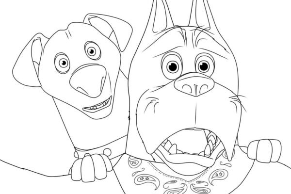 Super Pets Coloring Pages Printable for Free Download