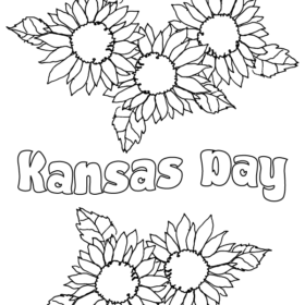 Kansas Day Coloring Pages Printable for Free Download