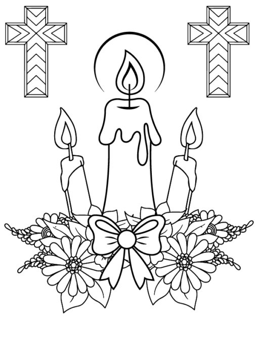 Candlemas Day Coloring Pages Printable for Free Download