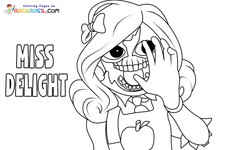 Miss Delight Coloring Pages Printable for Free Download